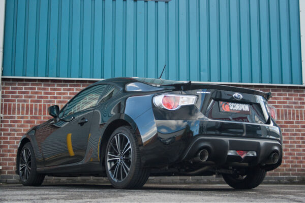 Scarico Sportivo / Catback SUBARU BRZ / TOYOTA GT86 Non Resonated - Scorpion - immagine 3