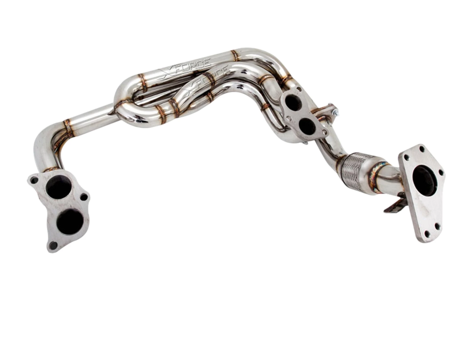 Collettori di Scarico 4 2 1 Equal Up Pipe Subaru Impreza WRX STI EJ20 Header Manifold TRI Y X Force Zerbracing