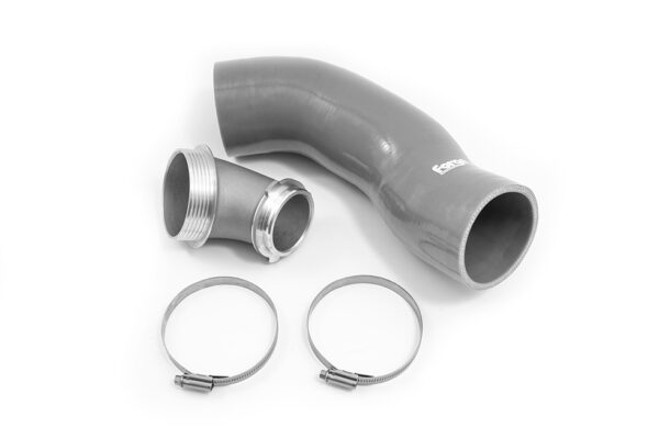 Inlet Elbow + Manicotto siliconico Golf 8 GTI / Audi A3 8Y / TT 8S e Q3 45 TFSI / Cupra Leon mk4 / Skoda Octavia NX VRS - Turbo Inlet Adaptor Forge - immagine 2