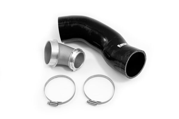Inlet Elbow + Manicotto siliconico Golf 8 GTI / Audi A3 8Y / TT 8S e Q3 45 TFSI / Cupra Leon mk4 / Skoda Octavia NX VRS - Turbo Inlet Adaptor Forge