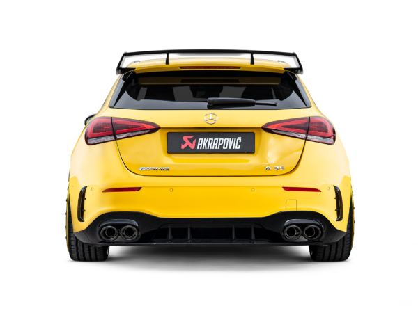 Scarico / GPF-Back Titanio con valvola Mercedes A35 AMG W177 - Akrapovic Slip-On Titanium - immagine 5