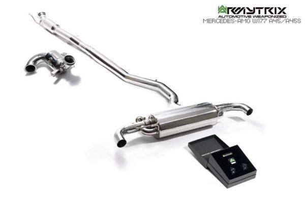 Scarico Sportivo / Opf-Back Mercedes Classe A45 / S / AMG W177 Armytrix Valvetronic Catback Exhaust System - immagine 2
