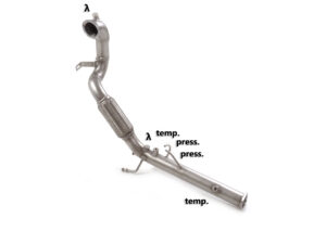 Downpipe + Eliminazione OPF - 1.4 TSI e-Hybrid Golf 8 GTE / Cupra Formentor / Leon KL / A3 8Y 40TFSI