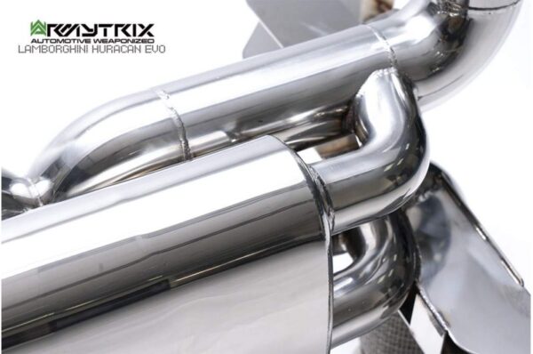 Scarico Sportivo Lamborghini Huracan LP640 / Evo / STO / Tecnica Armytrix Valvetronic Catback Exhaust System - immagine 3