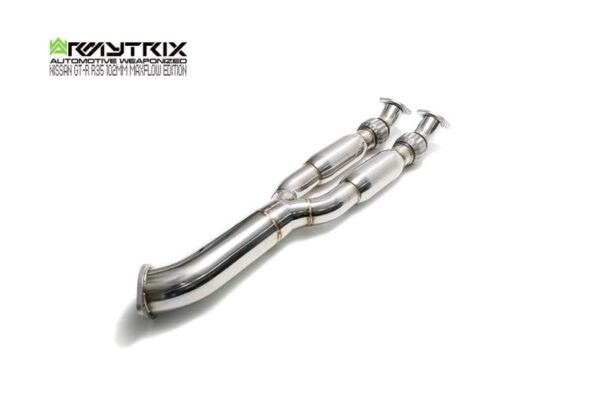 Scarico Sportivo Nissan R35 GTR Armytrix 102mm Catback Exhaust System Maxflow Edition - immagine 2