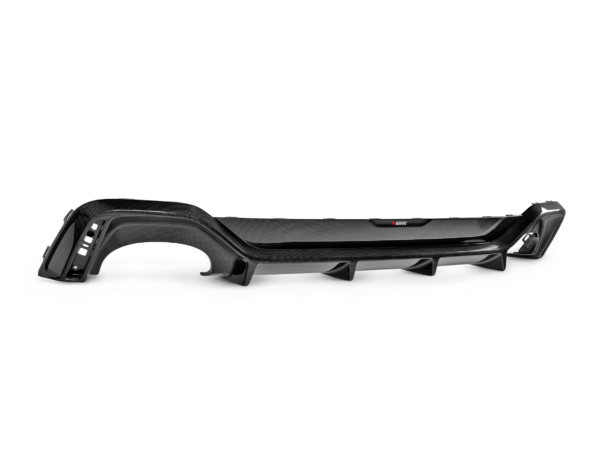 Diffusore / Estrattore Posteriore Akrapovic in Carbonio Lucido Audi RS6 C8 - immagine 2