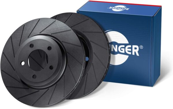 Coppia dischi freno sportivi Baffati Anteriori 320x28 mm Hyundai i20N I20 N 1.6 Turbo dal 2021 - Rotinger T6 - immagine 2