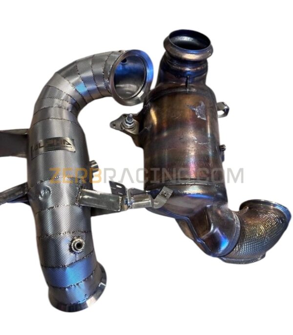 Downpipe Scat / Decat Mercedes A45 S AMG W177 / CLA45 C118 / GLA45 H247- Alpha Competition - immagine 2