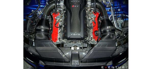 Copertura pannello Aspirazione Audi RS4 B8 / RS5 8T - Eventuri Carbon Fiber Slam Panel Cover - immagine 3