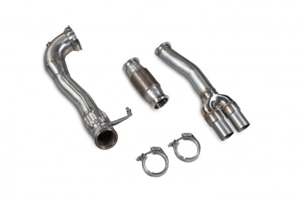 Downpipe 200 Celle Audi RS3 8V 367 cv - Scorpion Sport Catalyst - immagine 2