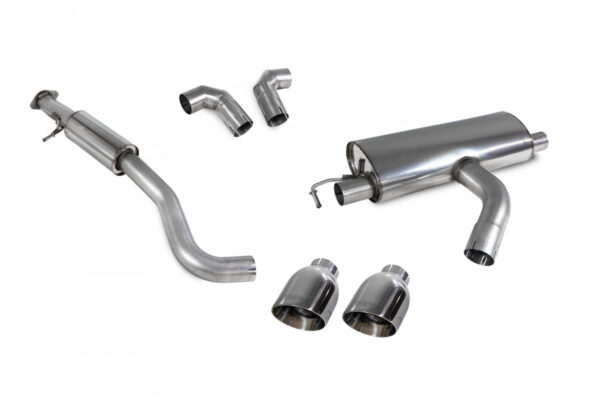 SCARICO CATBACK 76MM TOYOTA YARIS GR MK1 - SCORPION GPF-BACK RESONATED - immagine 4
