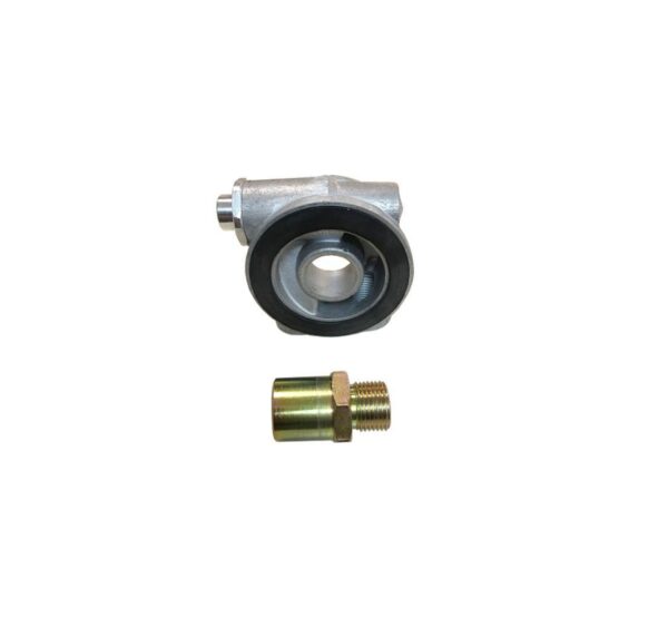 Piastra sandwich / Flangia Porta Filtro Olio Termostatica 3/4” X16 UNF con Termostato – MOCAL