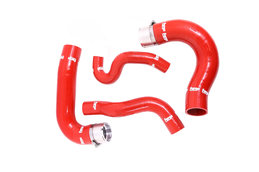 Kit manicotti siliconici turbo Renault Clio 4 MK4 RS 1.6 Turbo 200 / 220 - Boost Hoses Forge Motorsport - immagine 2