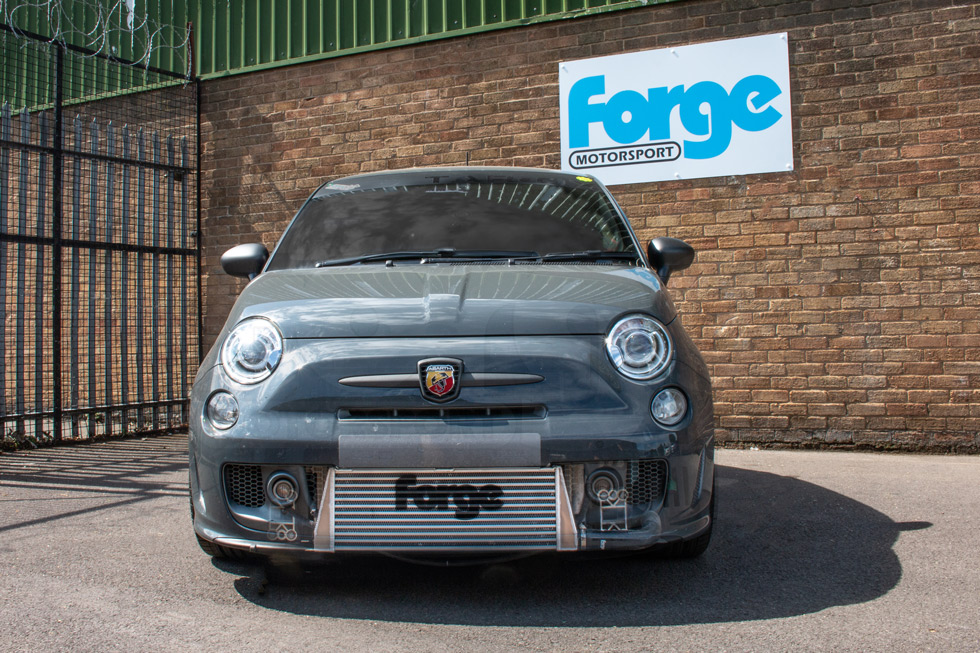 Intercooler Maggiorato + Manicotti Fiat 500/595/695 Abarth - Forge - immagine 4