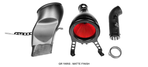 Aspirazione carbonio opaco Toyota Yaris GR - Eventuri Carbon Fiber Intake Matte Finish