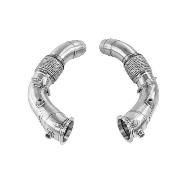 Downpipe Scat BMW M5 F10 / M6 F11 - Alpha Competition Decat Downpipes - immagine 2