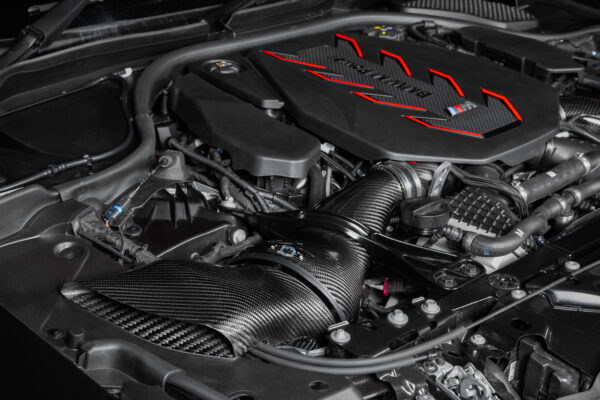 Aspirazione Diretta in Carbonio Lucido BMW M5 G90 - Eventuri Carbon Fiber Intake System Gloss Finish - immagine 4