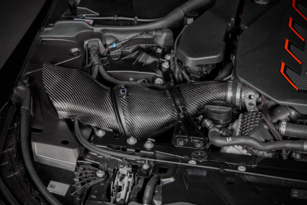 Aspirazione Diretta in Carbonio Lucido BMW M5 G90 - Eventuri Carbon Fiber Intake System Gloss Finish - immagine 3
