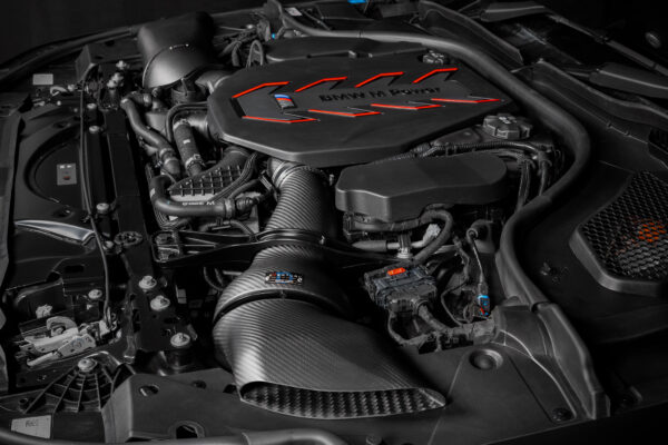 Aspirazione Diretta in Carbonio opaco BMW M5 G90 - Eventuri Carbon Fiber Intake System Matte Finish - immagine 2