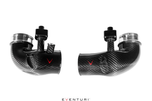 BMW M5 G90 G91 Eventuri Carbon Turbo Inlet Pipes