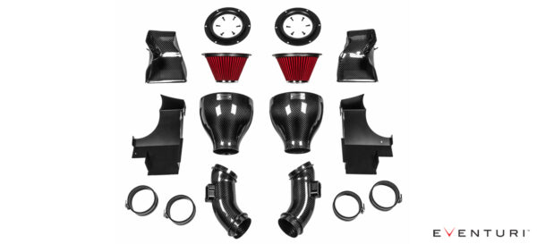 Aspirazione Diretta in Carbonio BMW M5 F10 / M6 F11 - Eventuri Carbon Fiber Intake System Gloss Finish