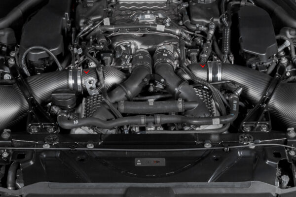 BMW M5 G90 G91 Eventuri Carbon Turbo Inlet Pipes - immagine 4