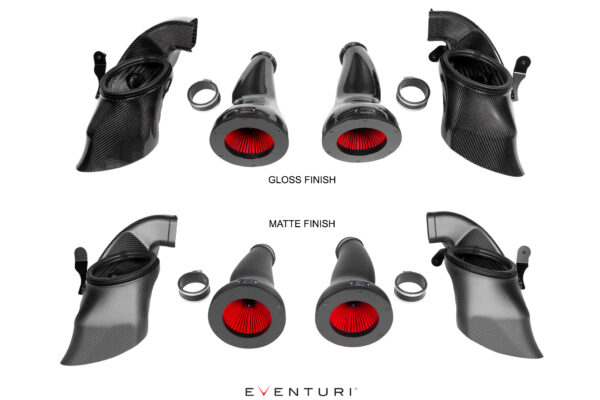 Aspirazione Diretta in Carbonio opaco BMW M5 G90 - Eventuri Carbon Fiber Intake System Matte Finish - immagine 5