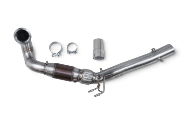 Downpipe 200 Celle / CPSI VW Polo GTI AW 200cv dal 2018 (versioni con Opf) - Scorpion Sports Catalyst Downpipe