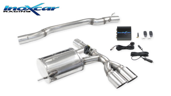 Scarico sportivo / Posteriore con valvola MINI Cooper S / JCW F56 LCI B48D - Inoxcar