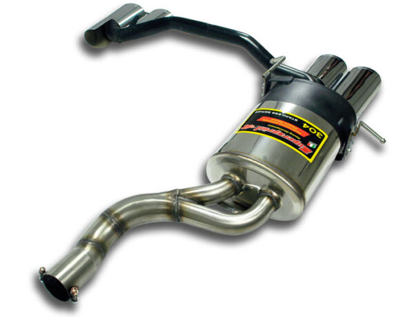 Scarico Sportivo Posteriore 4 uscite 90x70 MERCEDES W209 CLK 200 (1.8) Kompressor (163 Hp) '02 -> - immagine 2