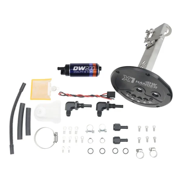 Modulo pompa benzina bassa pressione maggiorata Nissan S13180SX 200SX 240SX Silvia / R32 Skyline (non-GTR) Deatschwerks DW200 X1 series 255lph fuel pump module