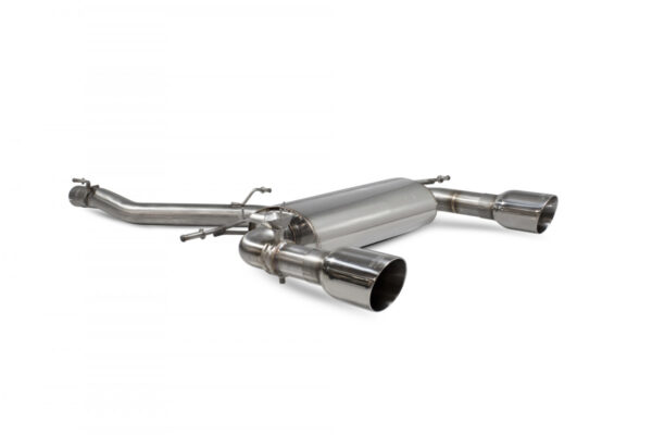 Scarico Sportivo con valvole Audi TT MK3 8S 2.0 TFSI Quattro 4wd Coupe - Scorpion non Resonated Catback Valved