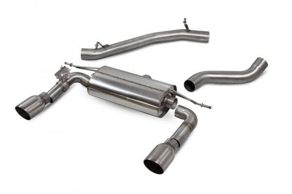 Scarico Sportivo con valvole Audi TT MK3 8S 2.0 TFSI Quattro 4wd Coupe - Scorpion non Resonated Catback Valved - immagine 2