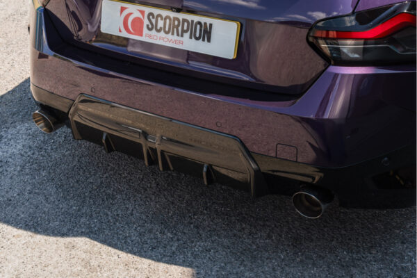 Scarico Sportivo con valvola / GPF-Back BMW Serie 2 230i G42 Coupe - Scorpion GPF-Back system with electronic valve - immagine 9