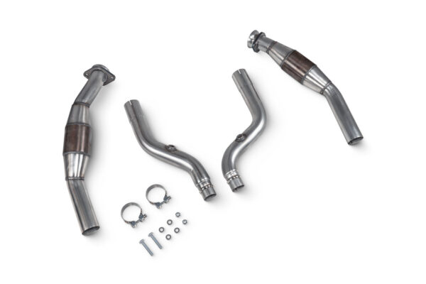 Sports Cat Front Pipes 200 celle Jaguar F-Type R 5.0 Coupé / Convertible Incl. RWD / AWD 2014 - 2019 - Scorpion - immagine 2