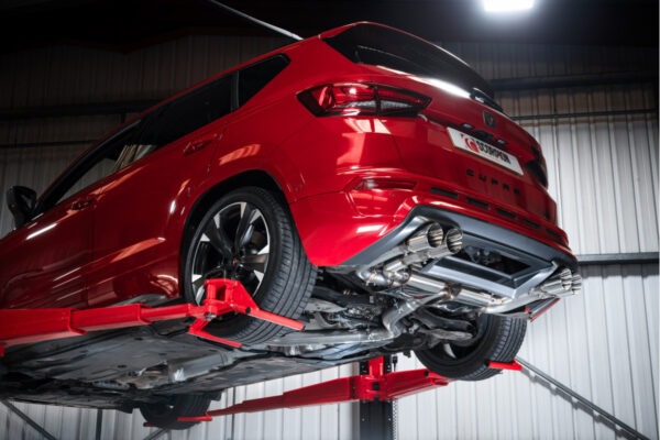 Scarico Sportivo con valvole Cupra Ateca 2.0 TSI 4 Drive - Scorpion Catback / GPF Back Valved - immagine 5