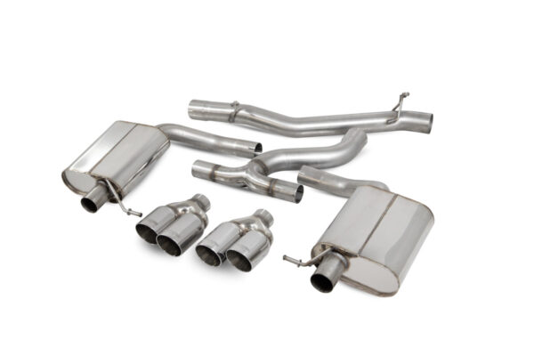 Scarico sportivo Catback Cupra Leon ST VZ 4Drive 2.0TSI DSG dal 2020 - Non-resonated gpf-back system - Scorpion - immagine 2