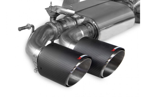 Scarico Sportivo / Catback Audi S3 8Y Sportback 80mm con Valvole - Non-res GPF-Back system & electronic valves Scorpion - immagine 5
