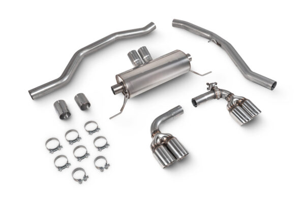 Scarico Sportivo / OPF-Back con valvola BMW G20 M340i xDrive 2019 - 2025 GPF-Back system with electronic valve Scorpion - immagine 2