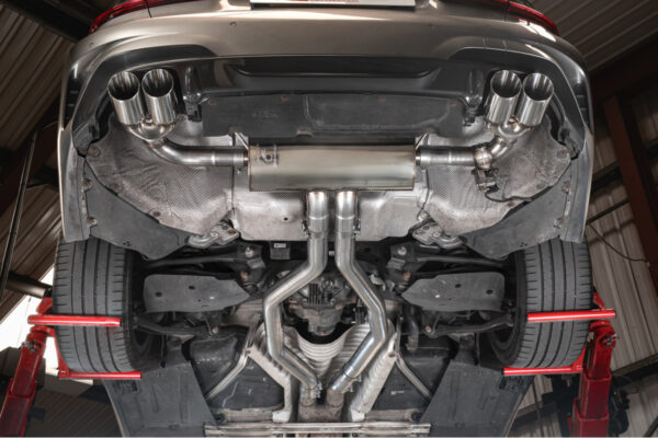 Scarico Sportivo / OPF-Back con valvola BMW G20 M340i xDrive 2019 - 2025 GPF-Back system with electronic valve Scorpion - immagine 3