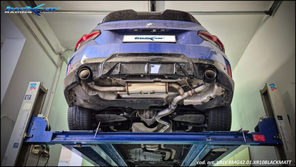Scarico Sportivo / GPF-Back con valvola con motorino elettrico + Telecomando BMW 220i G42 Coupe - immagine 5