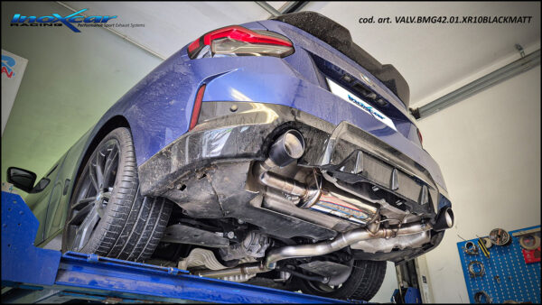 Scarico Sportivo / GPF-Back con valvola con motorino elettrico + Telecomando BMW 220i G42 Coupe - immagine 4
