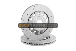 Dischi freno anteriori forati Audi TTRS 8J / Cupra Formentor / Leon / Ateca 370 x 32mm - Dixcel PD Drilled Front Brake Discs