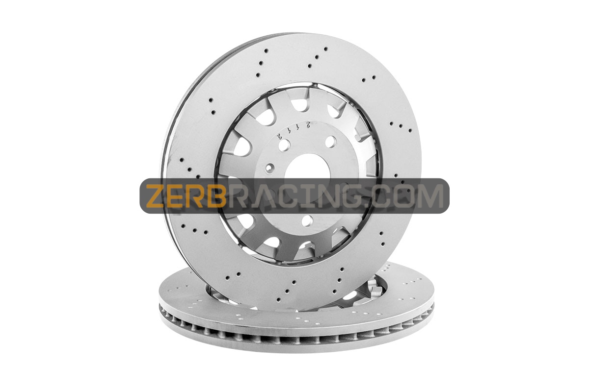 Dischi freno anteriori forati Audi TTRS 8J / Cupra Formentor / Leon / Ateca 370 x 32mm - Dixcel PD Drilled Front Brake Discs