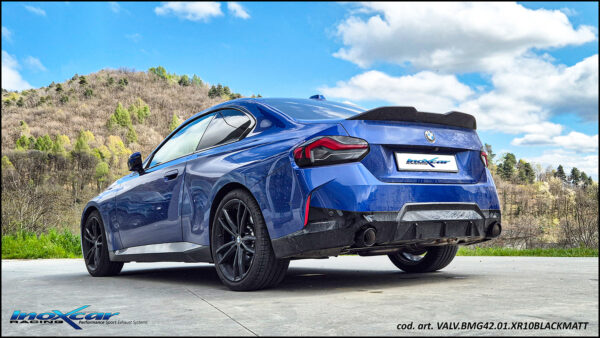 Scarico Sportivo / GPF-Back con valvola con motorino elettrico + Telecomando BMW 220i G42 Coupe - immagine 2