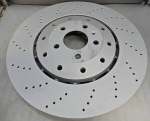 Dischi freno anteriori 390x36mm forati Audi RS6 C7 / RS7 4G8 - Dixcel PD Drilled Front Brake Discs