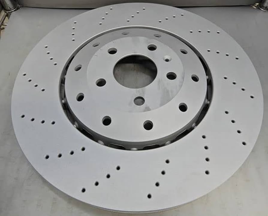 Dischi freno anteriori 390x36mm forati Audi RS6 C7 / RS7 4G8 - Dixcel PD Drilled Front Brake Discs