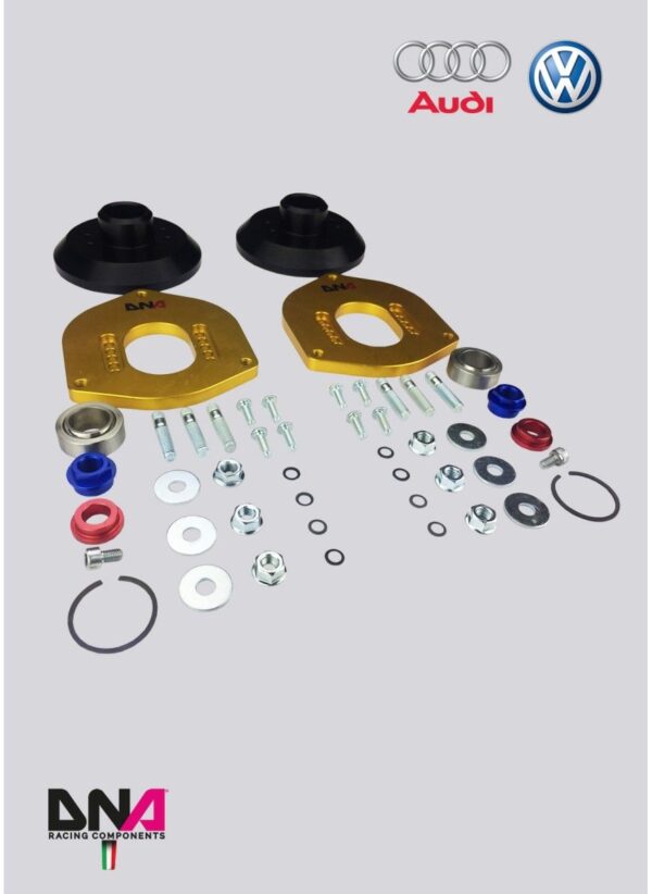 Camber Plates / Top Mounts A3 8V 8Y/ Golf 7 8 / GTI / Octavia5E NX / Leon 5F KL / Formentor - Piastre Camber DNA - immagine 2