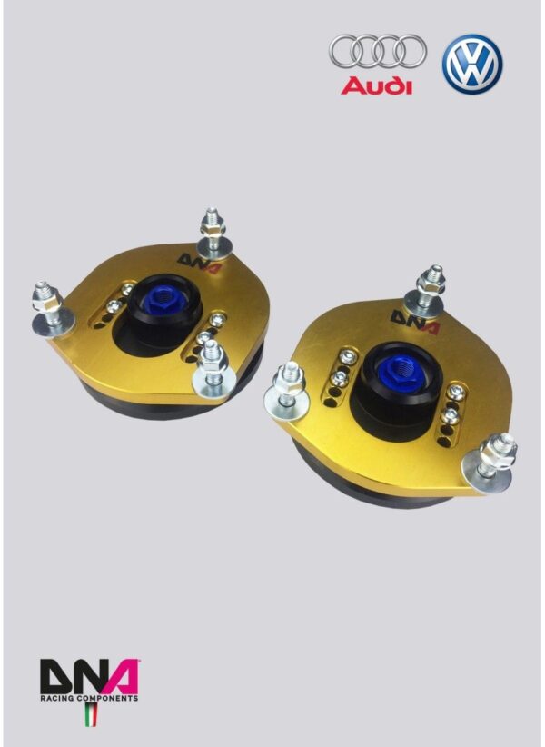 Camber Plates / Top Mounts A3 8V 8Y/ Golf 7 8 / GTI / Octavia5E NX / Leon 5F KL / Formentor - Piastre Camber DNA