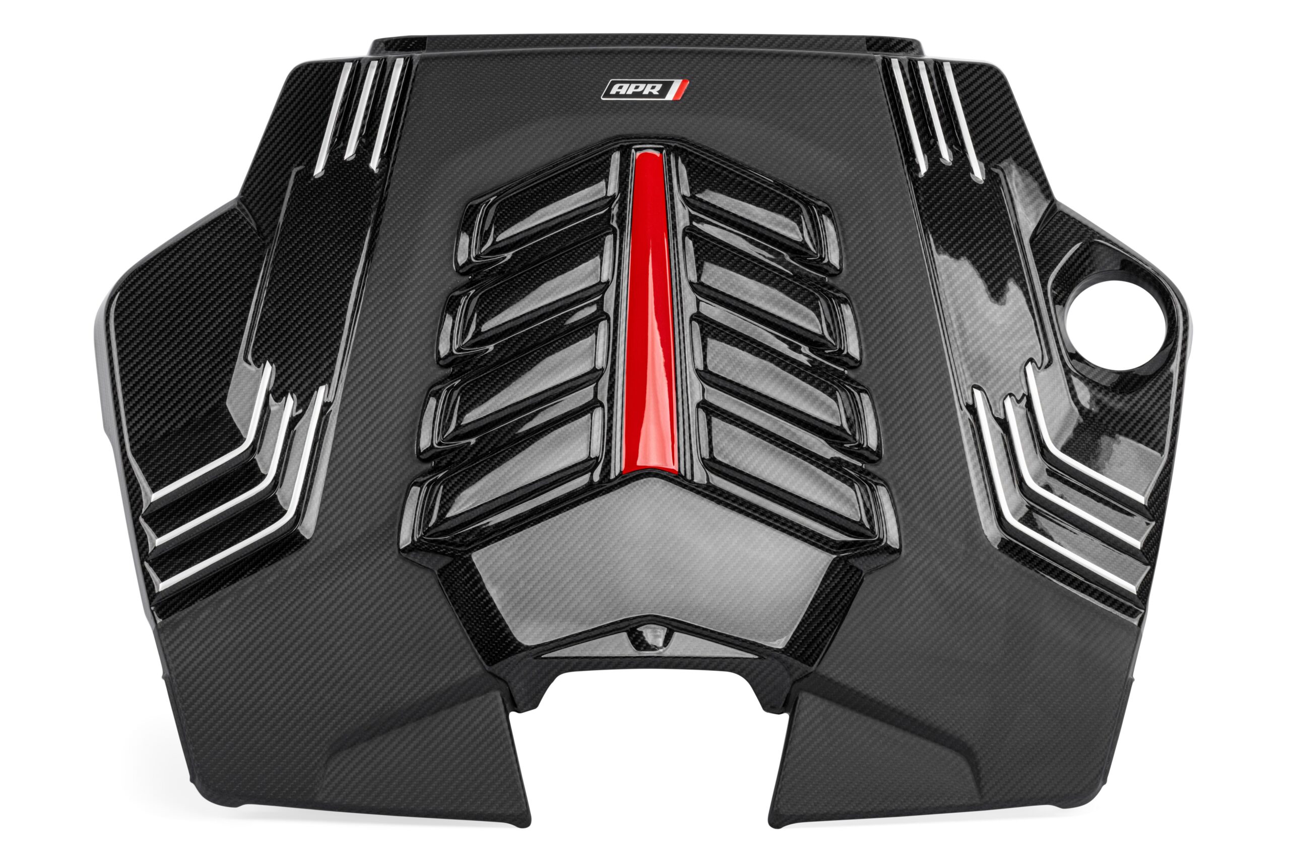 Coprimotore in Carbonio Audi SQ7 / SQ8 / RSQ8 / Lamborghini Urus / Cayenne Turbo / Bentayga - APR Carbon Fiber Engine Cover - immagine 4